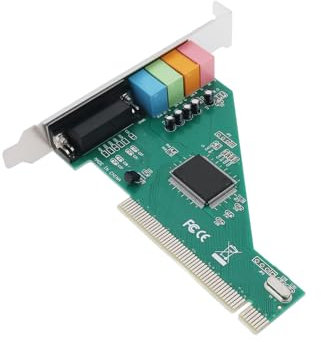 Be In Your Mind 1Pc CMI8738 4.1 Canaux 5.1 Surround 3D PCI Cartes Audio MIDI Compatible avec Windows XP/7/8/10 Desktop Carte Audio Interne