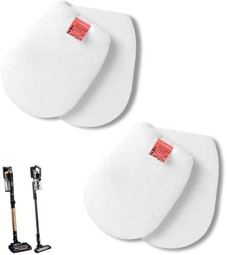2 Pack Replacement Spare for Shark Filters Kit, Washable Cleaner Filter for Shark IZ800, IZ862, IZ400, T IZ420UKT filter set, Original Filters Cotton for Shark Stratos Household Vacuum Cleaner