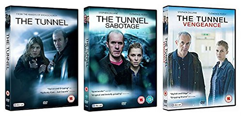 The Tunnel Series 1-3 Complete DVD Collection: The Tunnel / The Tunnel: Sabotage / The Tunnel: Vengeance - from the makers of Broadchurch, Spooks and Life on Mars