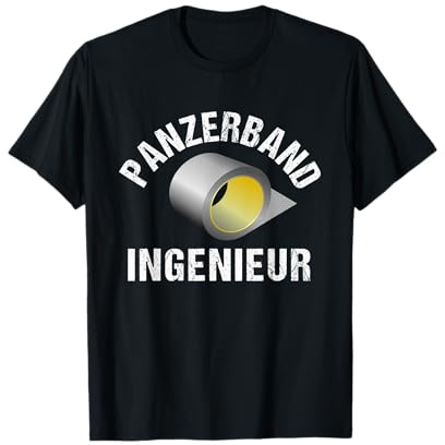 Panzerband Ingenieur Duct Duck Gaffa Gaffer Tape Panzertape T-Shirt