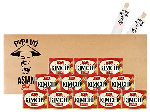 12er Dosen (12x160g) Dongwon Yangban Eingelegter Kimchi (Papa Vo ®)