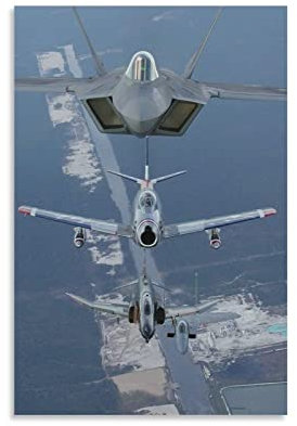 Poster F4 und F15, Motiv: Jets Fighter, dekoratives Gemälde, Leinwand, Wandkunst, Wohnzimmer, Schlafzimmer, Gemälde, 20 x 30 cm
