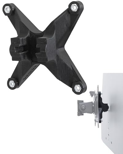 3IDEE VESA adapter compatible with Dell Ultrathin S2419HM, S2719DC, S2719DM Monitor - vesa mount adapter for monitor arm, wall mount or vesa plate - 75 x 75 mm