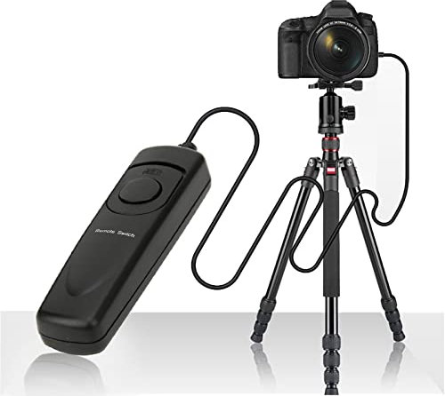 Goshyda Auslöser-Fernbedienung, MC‑30 Kabelfernbedienung für Tragbare Kamera, Auslöserkabel, für, Kompatibel mit D850 / D810 / D810A / D800 Kamera