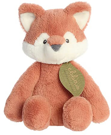 Aurora, 23353, Ebba Baby Eco Francis Fuchs, 32cm, Eco-Friendly Plüschtier, Braun