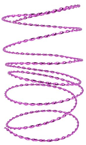 STOBOK 1 Nose Bridge Metal Support Jewerly Metal Beading Thread Flexible Metal Wire Jewelry Beading Wire Flexible Jewelry Wire Flexible Wire Braid Jewelry Purple Floral Wire Bendable