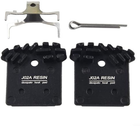 1 Paar Fahrrad-Scheibenbremsbeläge, Harz-Bremsbeläge, Fahrrad-Scheibenbremsbeläge J02A Harz-Kühlflosse für Ice Tech Scheibenbremsbeläge SLX Deore XT, XTR M8000