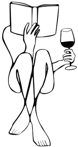 Generisch Minimalistische abstrakte Frau-Wandkunst aus Metall, Weintrinkt, Moderne weibliche Silhouette, hängende Wandkunst-Dekoration für Wohnzimmer, Schlafzimmer, Badezimmer