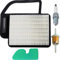 ZAMDOE 20 083 02 S Filtre à air pour Kohler 20 083 06 S SV470s-SV620 pour Craftsman 24642 pour Cub Cadet LTX 1040 1045 pour Toro 98018 Moteur de tondeuse à gazon Tracteur Remplacement pour YTH 21K46