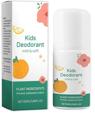 Natürliches Deodorant, Körperdeodorant, 50 ml, Geschenkset für Kinder und Jugendliche (1)