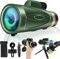 MD.LIFE Monokular-Teleskop 80x100 HD für Erwachsene: Vogelbeobachtung, Jagd, Wandern, Camping, Reisen