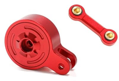 Für Rork Für Granit Für Kraton Für Outcast Für Senton Für Arrma 3S 4S Big 1/8 1/10 Metall 23t 25t Servo Saver Mit Feste Verbindung RC Zubehör(25t)