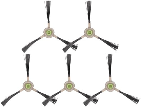 5 Pezzi M210 Spazzole Laterali di Ricambio Compatibili con Lefant M1 M310 M320 M210B M213S M210S M213 M210 Pro, M210P, OKP Life K2 K3 K3A K4 K5 Aspirapolvere Robot, Kit Spazzole Laterali, Accessori