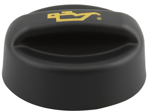 Öldeckel passend für Peugeot 208, Peugeot 2008 & Citroen C3, ABS | Motoröleinfülldeckel zu Öleinfüllstutzen, OEM 9670015080/9675477380, dichte Verschlusskappe aus robustem Kunststoff