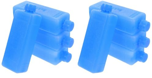 DOITOOL Reusable Ice Packs for Air Conditioner Fan, 8PCS for Cooler, Cooler Freezer Blocks Portable Cooler Freezer Boxes