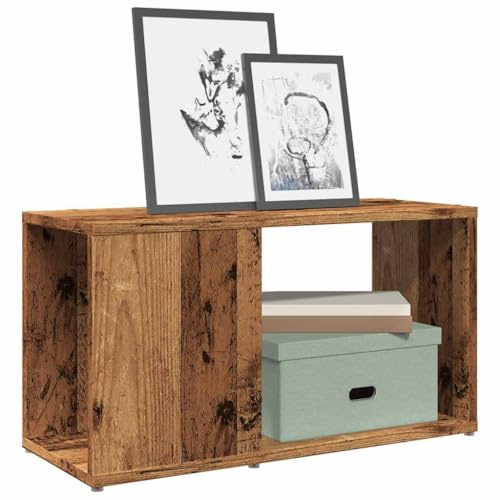 LLEZKBR Entertainment Centers & TV Stands-TV Cabinet Old Wood 60x24x32cm Holzwerkstoff