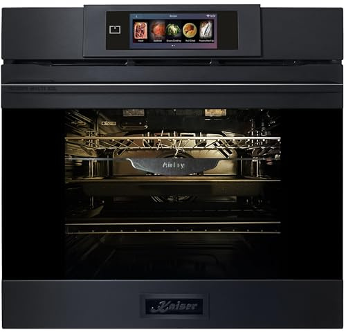 Kaiser EH 6347 Einbaubackofen Elektro Pyrolyse Graphitgrau Matt Moire 86 L TFT Display