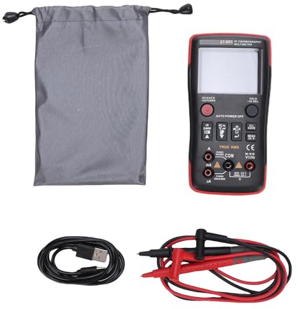 2-in-1-Wärmebild-Multimeter, professionelles digitales Multimeter mit IR-Kamera, elektrisches Prüfgerät für die Reparatur von Fußbodenheizungsplatinen