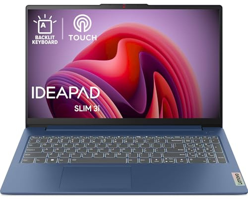 Lenovo IdeaPad Slim 3 Business Laptop 15,3 WUXGA Touchscreen | Intel Core 5 210H | 32GB DDR5 RAM, 4TB SSD | Win11 Home Backlit KB | Cosmic_Blue | Office 365 per Web