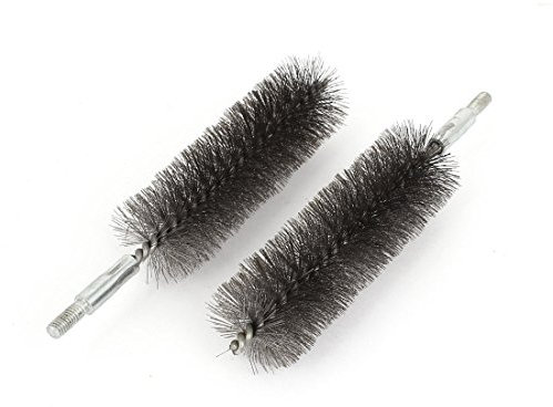Aexit 6mm Deko Utensilien Gewinde 35mm Durchmesser Stahl Draht Rohr Reinigung Schornstein Bürste Backpinsel 2stk de