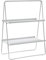 Zone Denmark A-Table Regal, Standregal aus Metall, 53 x 29 x 75 cm, Weiches Grau