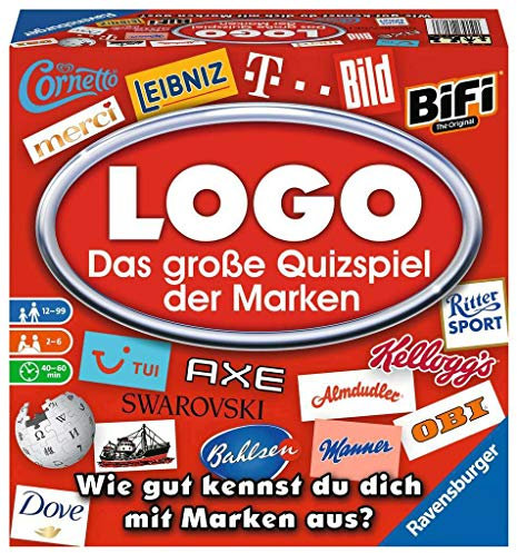Ravensburger Spiele 26083 - LOGO - Das große Quizspiel der Marken