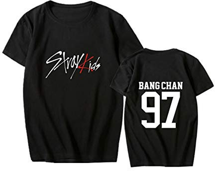 NCTCITY T-Shirt Stray Kids KPOP Supporto Tifoso Bangchan Felix Hyunjin Maglietta Jeongin Minho Manica Corta Unisex