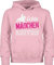 Kinder Hoodie Jungen - Pferd Pferde - Echte Mädchen reiten - 152 (12/13 Jahre) - Hellrosa - pferdepulli pferdepullover pferdeliebhaber horses pullover reitpullover reithoodies reiter reiterinnen