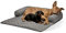 Lous Handgefertigter Sofaschutz Hund Hundedecke Sofa Hundebett Couch Sofadecke Waschbar 90 Grad XL Anthrazit