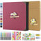 Vienrose Fotoalbum zum Selbstgestalten 30x30 cm, DIY Fotobuch mit 60 Schwarzen Seiten Scrapbook, 10x15 Fotos Spiralalbum Geschenk für Absolvierte Geburtstag Weihnachten Hochzeit Familie Baby