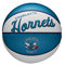 Wilson Mini-Basketball TEAM RETRO, CHARLOTTE HORNETS, Outdoor, Gummi, Größe: 3