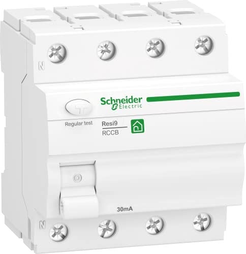 Schneider Electric R9R42440 Resi9 Disjoncteur différentiel 4P 40 A 30 mA Type F