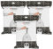 Brabantia, 60 Litre Waste Bag, Code M, Dispenser Pack, 40 Bags - White/Pack of 3