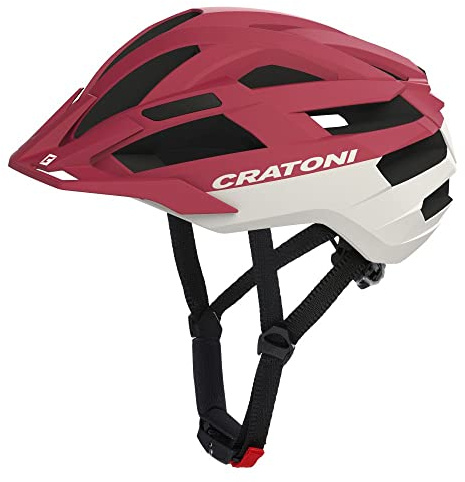 Cratoni Winora Unisex – Erwachsene Cratoni C-Boost (MTB) Helme, Rot Matt, M/L