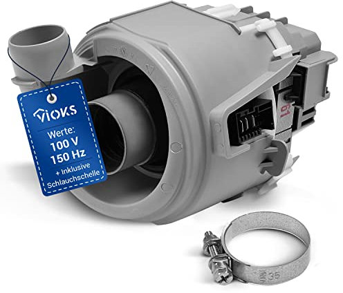 Bomba de calefacción de repuesto para lavavajillas Bosch 00651956, bomba de calefacción para lavavajillas con abrazadera de manguera Bosch, calefacción, bomba de circulación de 100 V