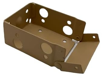 Pair of Rectangular Box Brackets for 50mm/2 Venetian/Wood Blind(VN1013) (Beige)