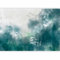 murando - Papier peint panoramique artistique 450x315 cm - Revêtement mural décoration pour chambre salon cuisine - Design unique et moderne - Turquoise blanc gris - f-A-10045-a-a
