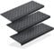 BigDean 3er Set Stufenmatten aus Gummi - 65x25cm - Treppenstufen Matten für Außen Outdoor - Antirutschmatten Treppe Anti-Rutsch Gummimatten