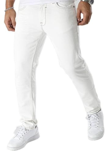 Blend Herren Twister fit Jeans, 200287/Denim White, 33/30