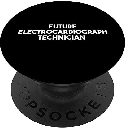 Futur technicien électrocardiographe PopSockets PopGrip Interchangeable