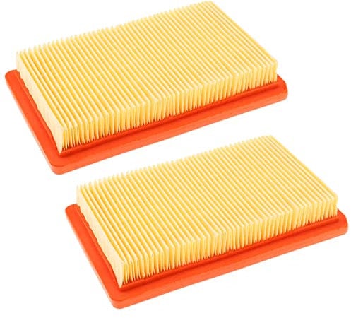 OTOTEC 2x Rasenmäher Luftfilter Ersatz 17211-ZG9-M00 MTD 751-10298 MTD 951-10298 Kompatibel mit Honda GVX140 HR215K1 HRB215 HRB215K1 Rasenmäher Luftreiniger