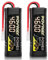 POVWAY 7.2V 4600mAh 6-Cell High Capacity RC NiMH Battery Pack with Tamya Connector for RC Car RC Truck LOSI Associated HPI Kyosho Tamiya Hobby - 2 Pack (4600mAh)
