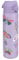Ion8 Vacuum Insulated Steel Water Bottle, 500 ml/18 oz, Leak Proof, Easy to Open, Secure Lock, Dishwasher Safe, Fits Cup Holders, Carry Handle, Scratch Resistant, Metal Water Bottle, Butterfly