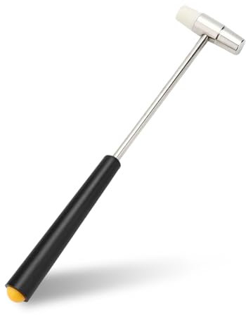 Orologio Riparazione Martello Doppia Testa Gioiellieri Martello di Gomma Strumento di Riparazione del Supporto del Cinturino Dell'orologio Portatile per Orologiai Artigianali in Pelle