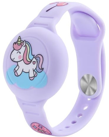 AYNKH Bracelet GPS pour Enfant et Bébé - Étanche et Anti-Rayures pour Apple Airtag