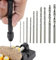 Stronrive Taladro de mano con tornillo de banco - Taladro manual manual con brocas para taladro,Brocas de tornillo para taladro, taladro helicoidal manual, diseño de precisión, ajustable, taladro