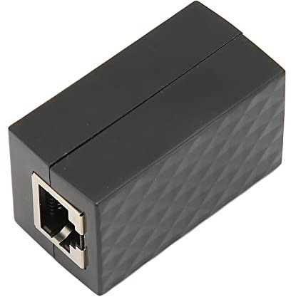 Ethernet-Überspannungsschutz, Thunder Arrester Gigabit-LAN-Netzwerk CAT5 CAT6 Plug and Play mit RJ45-Überspannungsschutz für Blitzschutz