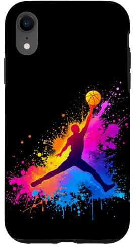 Buntes Basketball Hülle für iPhone XR
