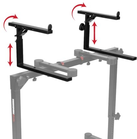 Gator Frameworks Keyboard Series 2nd Tier Addon for GFW-KEY-6000 Table Style Stand, (GFW-KEY-6000-2T)