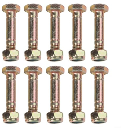 516 Scherbolzen und Mutter-Set für Ariens Schneefräsen Ersatzteile für 52100100 PRO Schneefräsen mit 26 28 32 66 Zoll Räumbreiten (4 Stück)